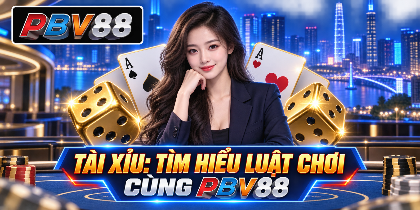 Hình minh họa luật chơi tài xỉu PBV88