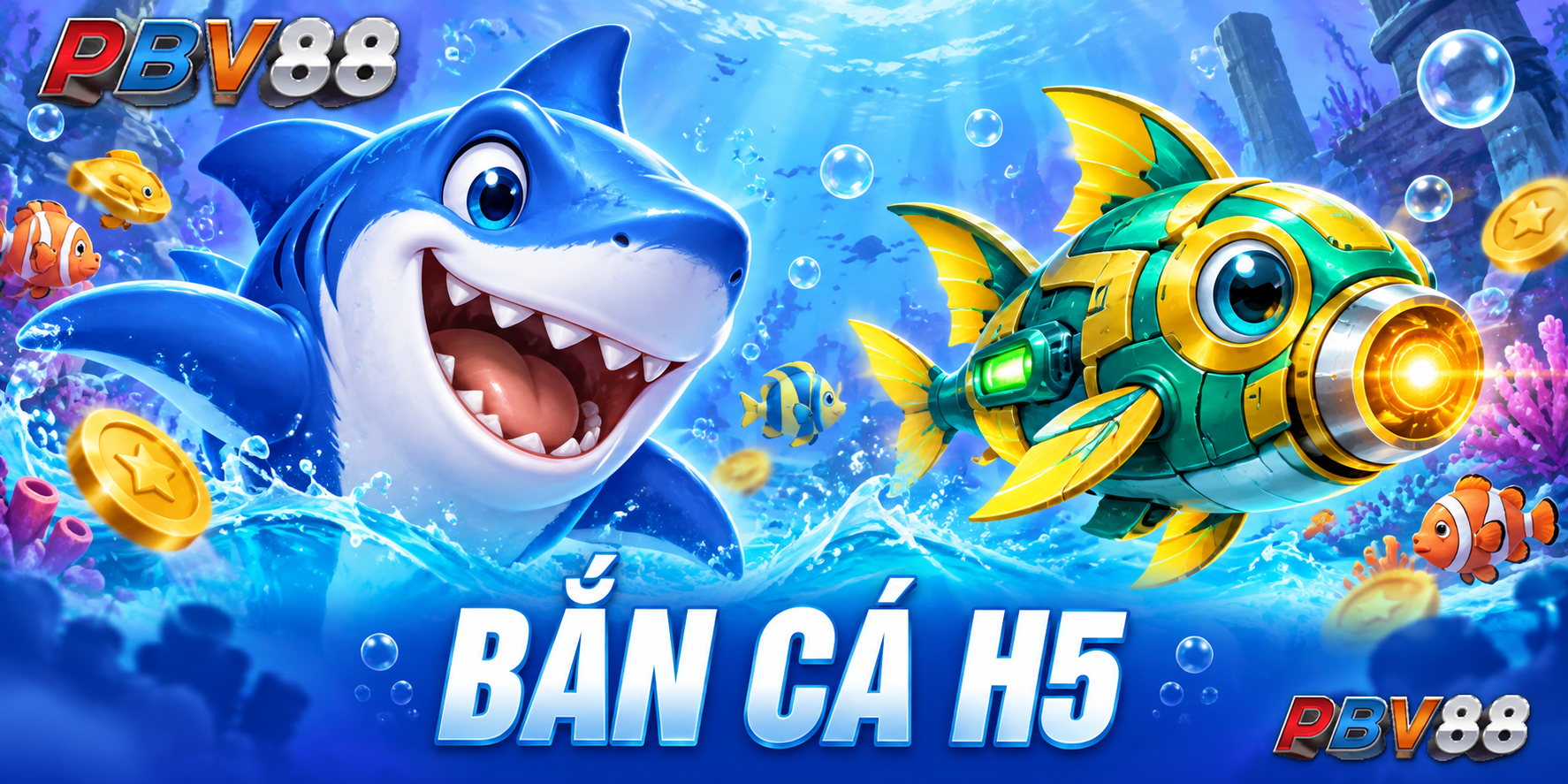 Hình minh họa bắn cá H5 PBV88