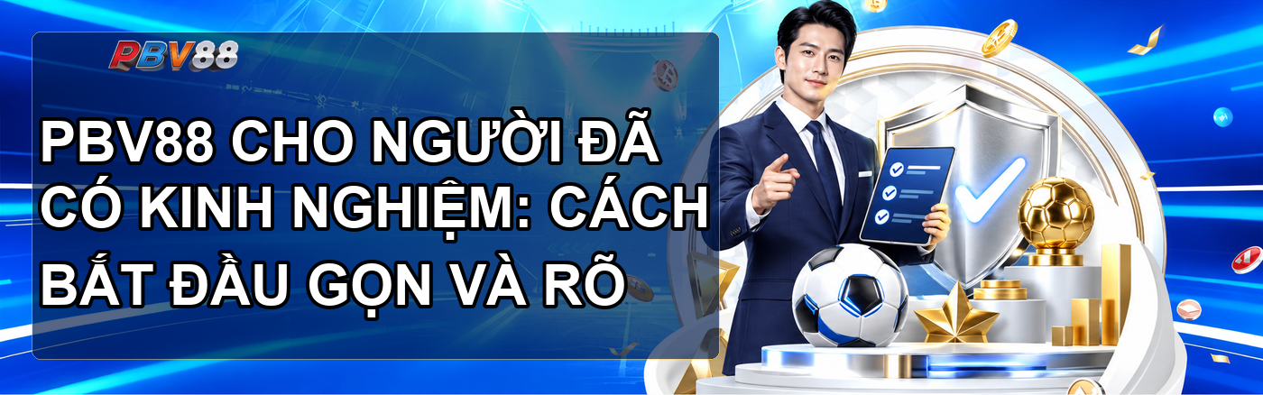 Giao diện PBV88 với các nhóm mục giải trí