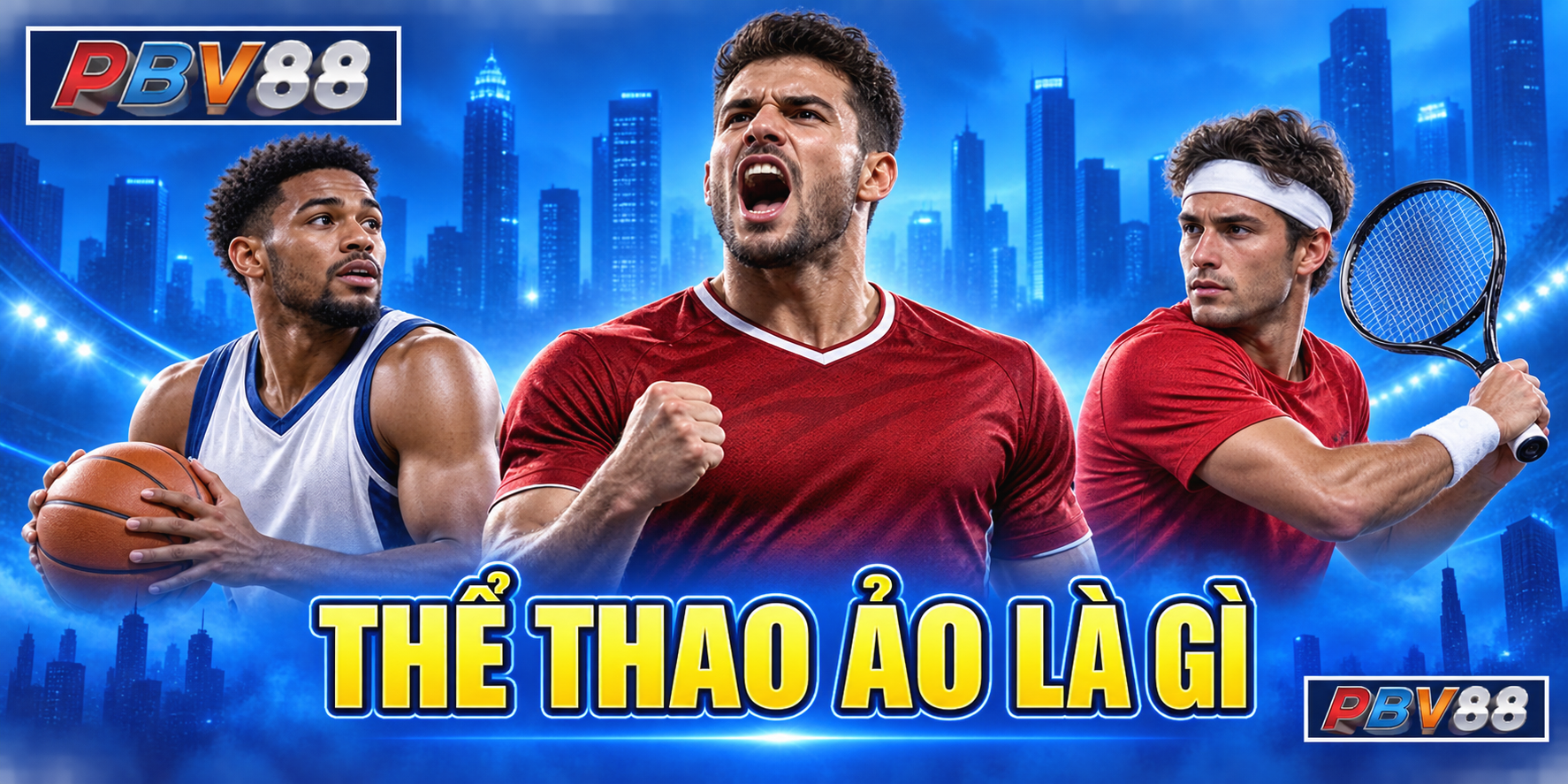 Banner PBV88 giới thiệu thể thao ảo